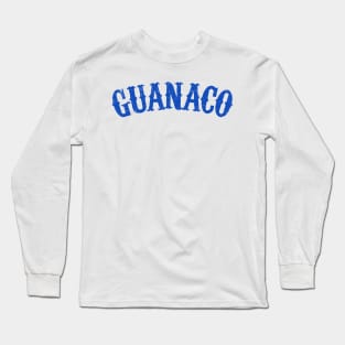 Guanaco - grunge design Long Sleeve T-Shirt